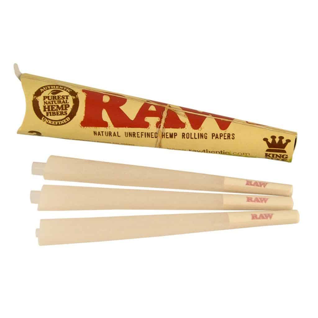 RAW Classic King Size Cone 3ct