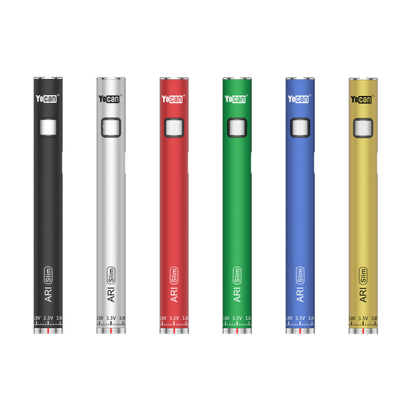 Yocan ARI Slim 510 Cartridge Battery 20ct