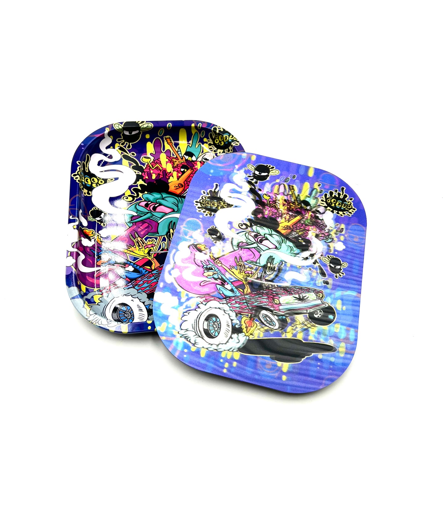 3D Magnetic Lid Small Rolling Tray