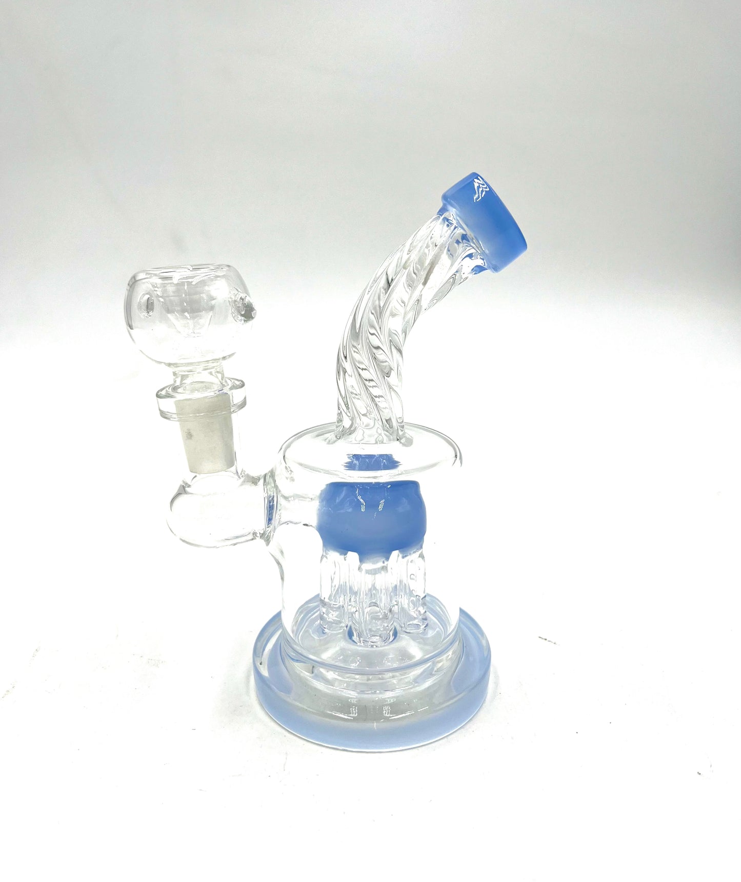 5" Mini Twisted Mouth Tree Perc Water Pipe