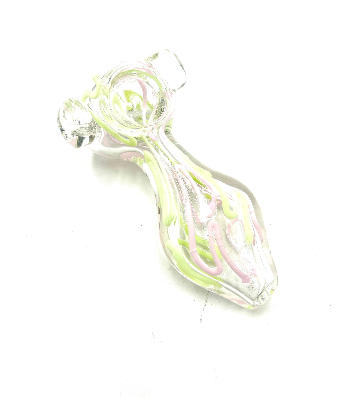 4.5" Flat Fish Style Body Slime Hand Pipe