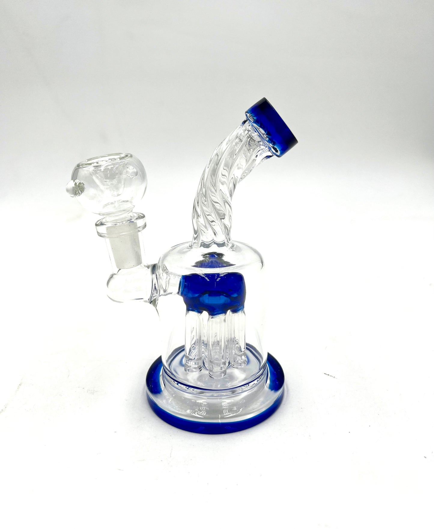 5" Mini Twisted Mouth Tree Perc Water Pipe