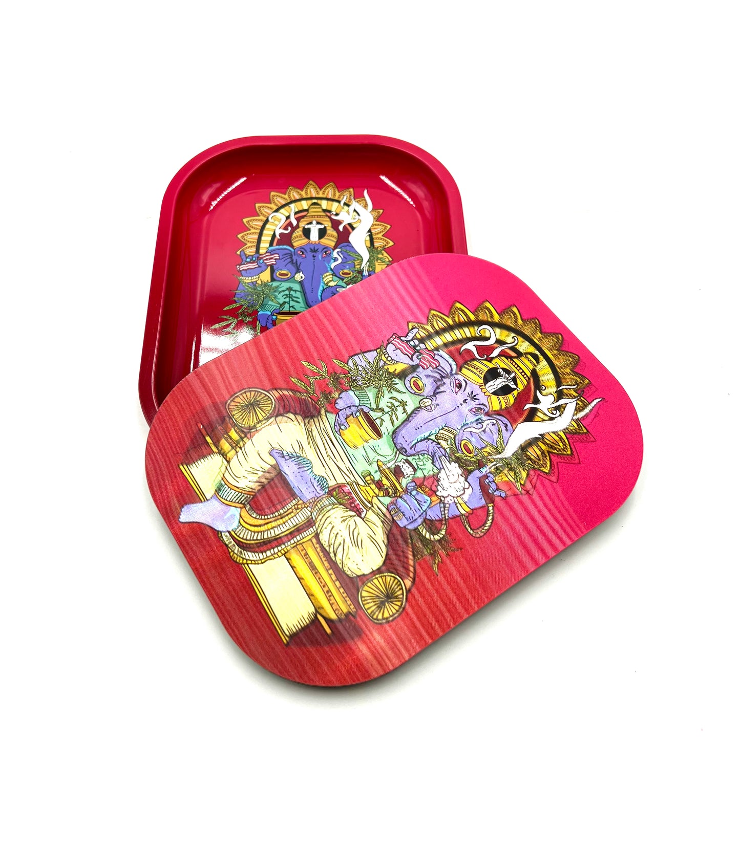 3D Magnetic Lid Small Rolling Tray