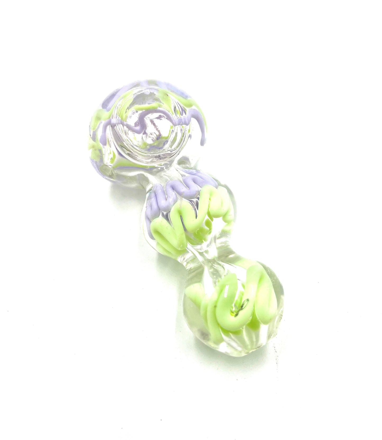 4" Double Bubble Inside Slime Hand Pipe