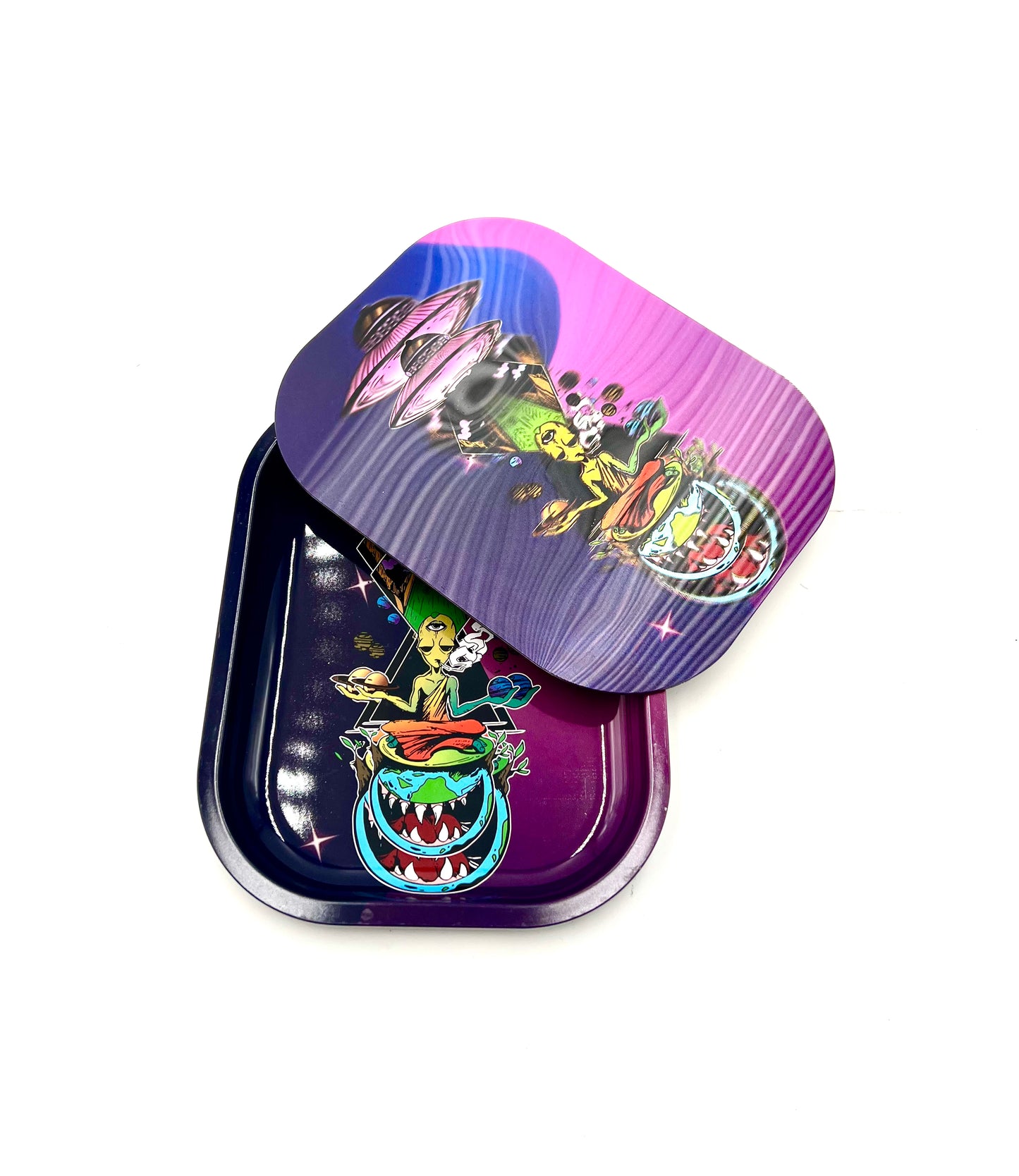 3D Magnetic Lid Small Rolling Tray