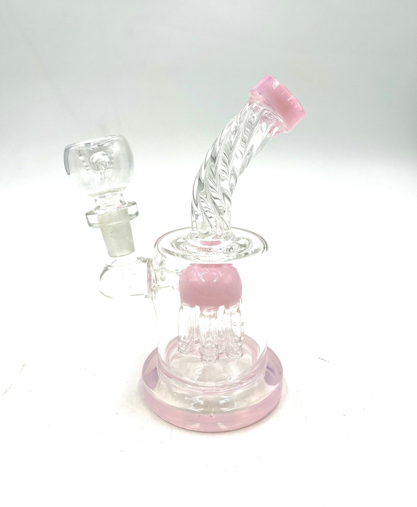 5" Mini Twisted Mouth Tree Perc Water Pipe