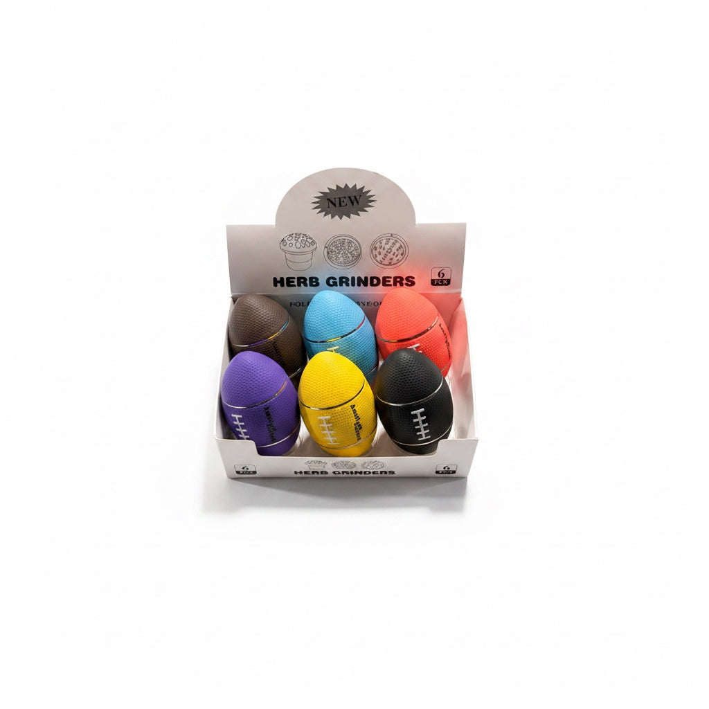 AMERICAN FOOTBALL GRINDER ( 6 PACK DISPLAY)