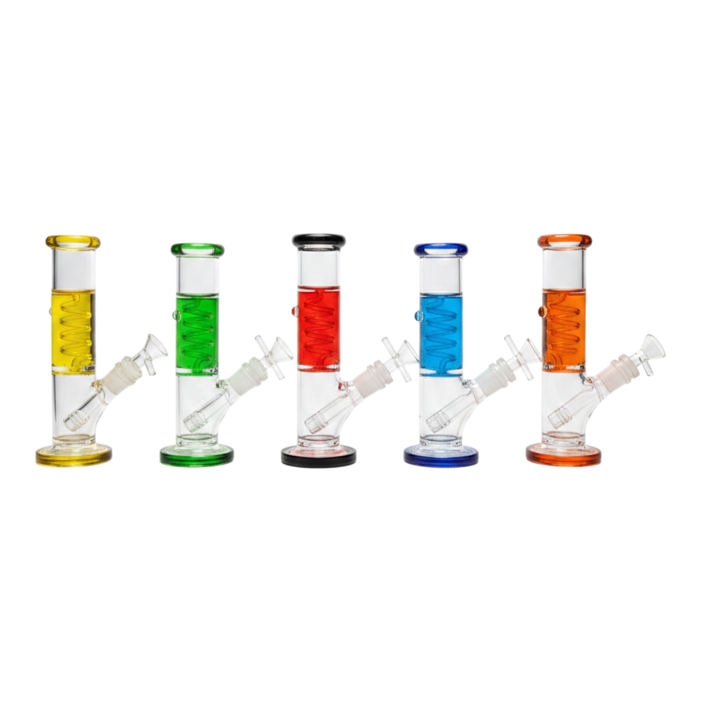 WATER PIPE 8 INCH STRAIGHT WITH LIQUID INSIDE