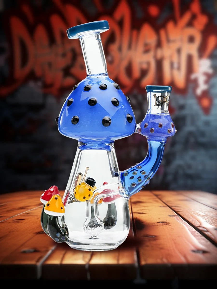 Lookah Bong 8.5" Mushroom Tree Water Pipe