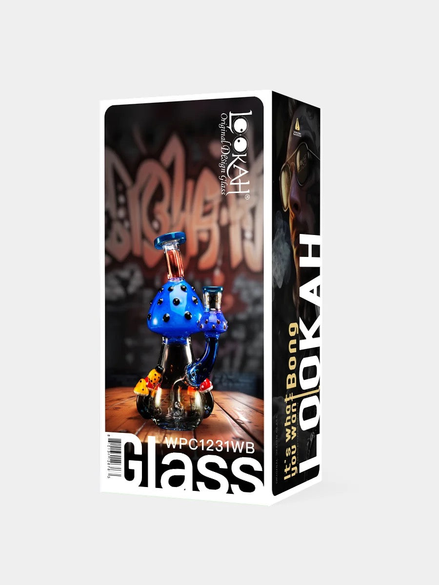 Lookah Bong 8.5" Mushroom Tree Water Pipe