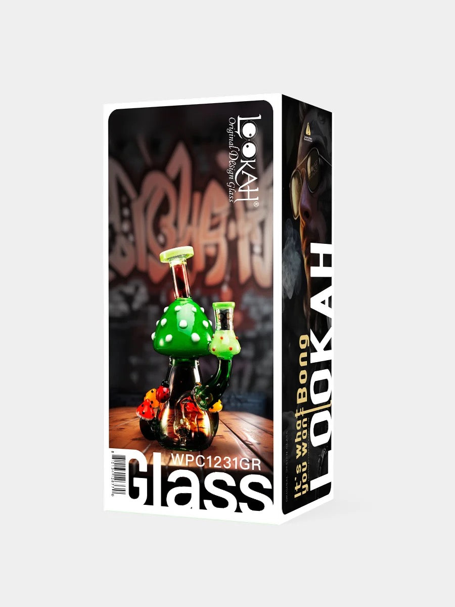 Lookah Bong 8.5" Mushroom Tree Water Pipe
