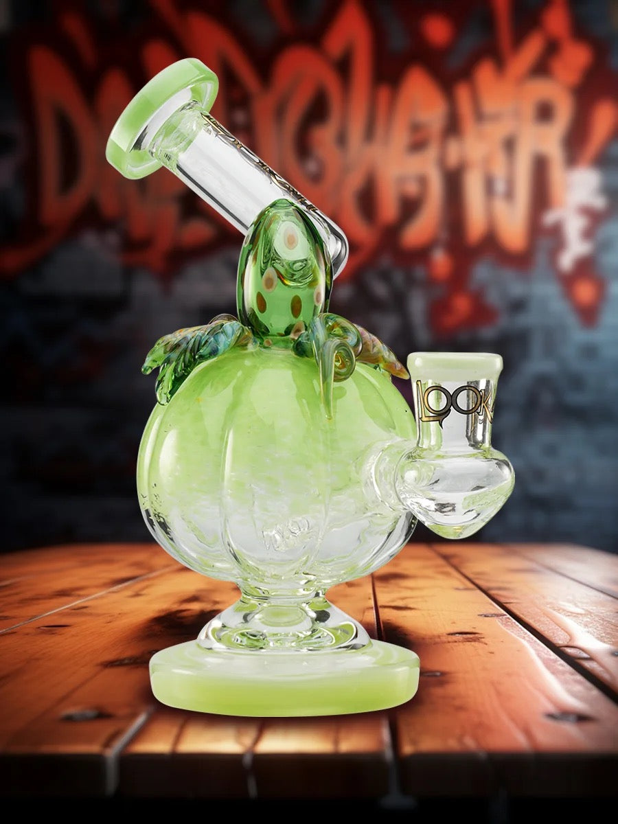 Lookah Rig 7.5" Strawberry Glass Dab Rig