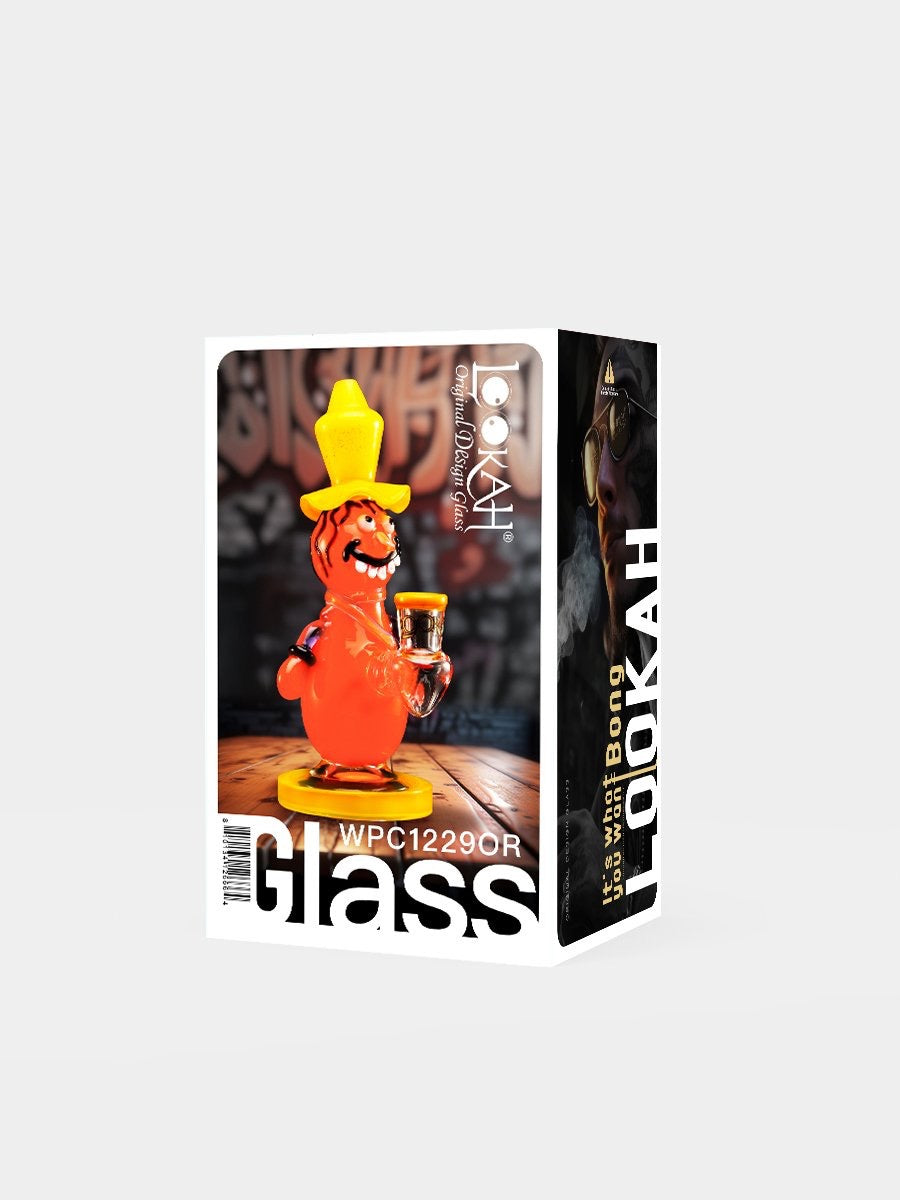 Lookah Bong 8" Funny Snowman Water Pipe