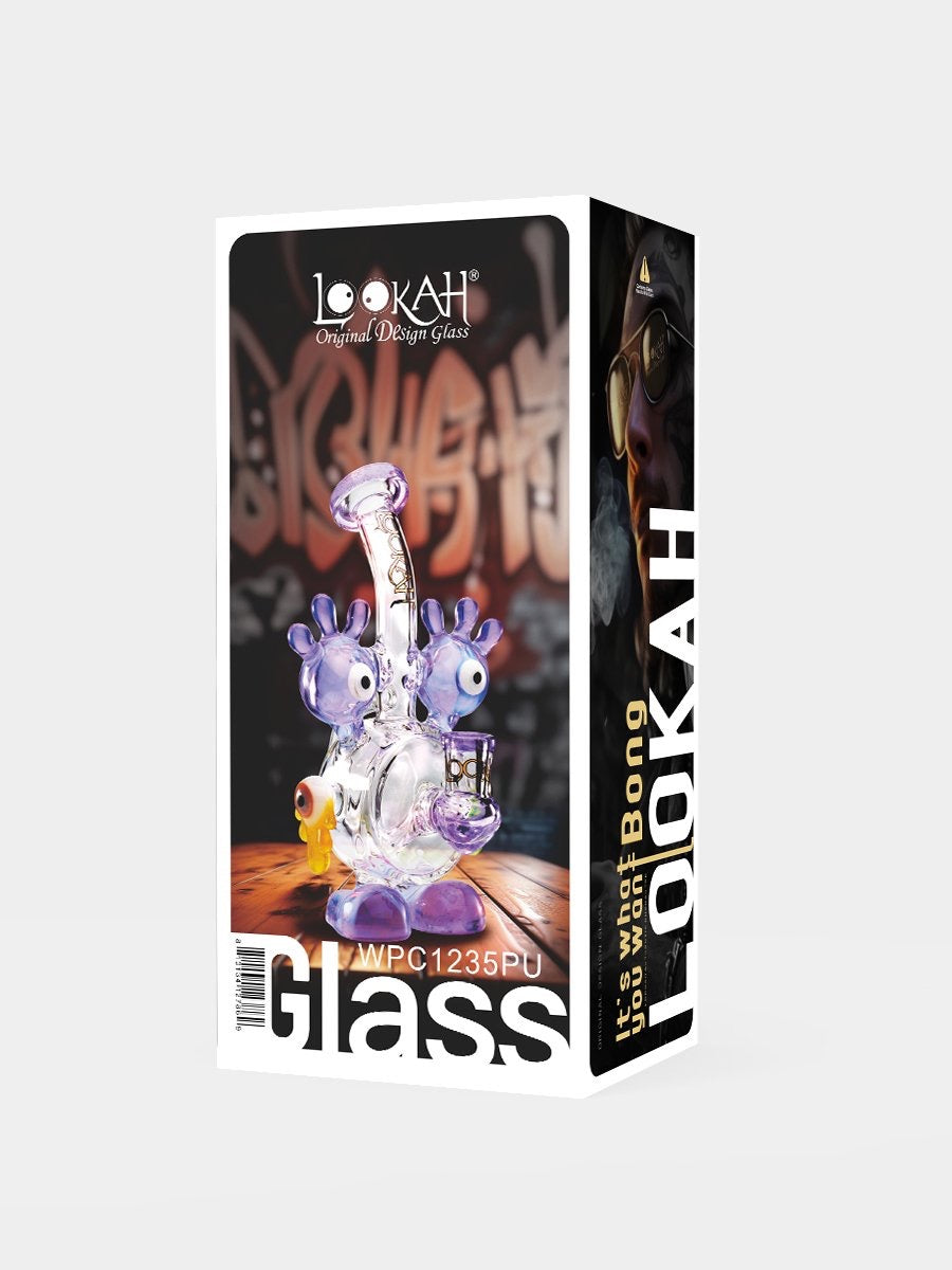 Lookah Bong 8" Cartoon Monster Water Pipe