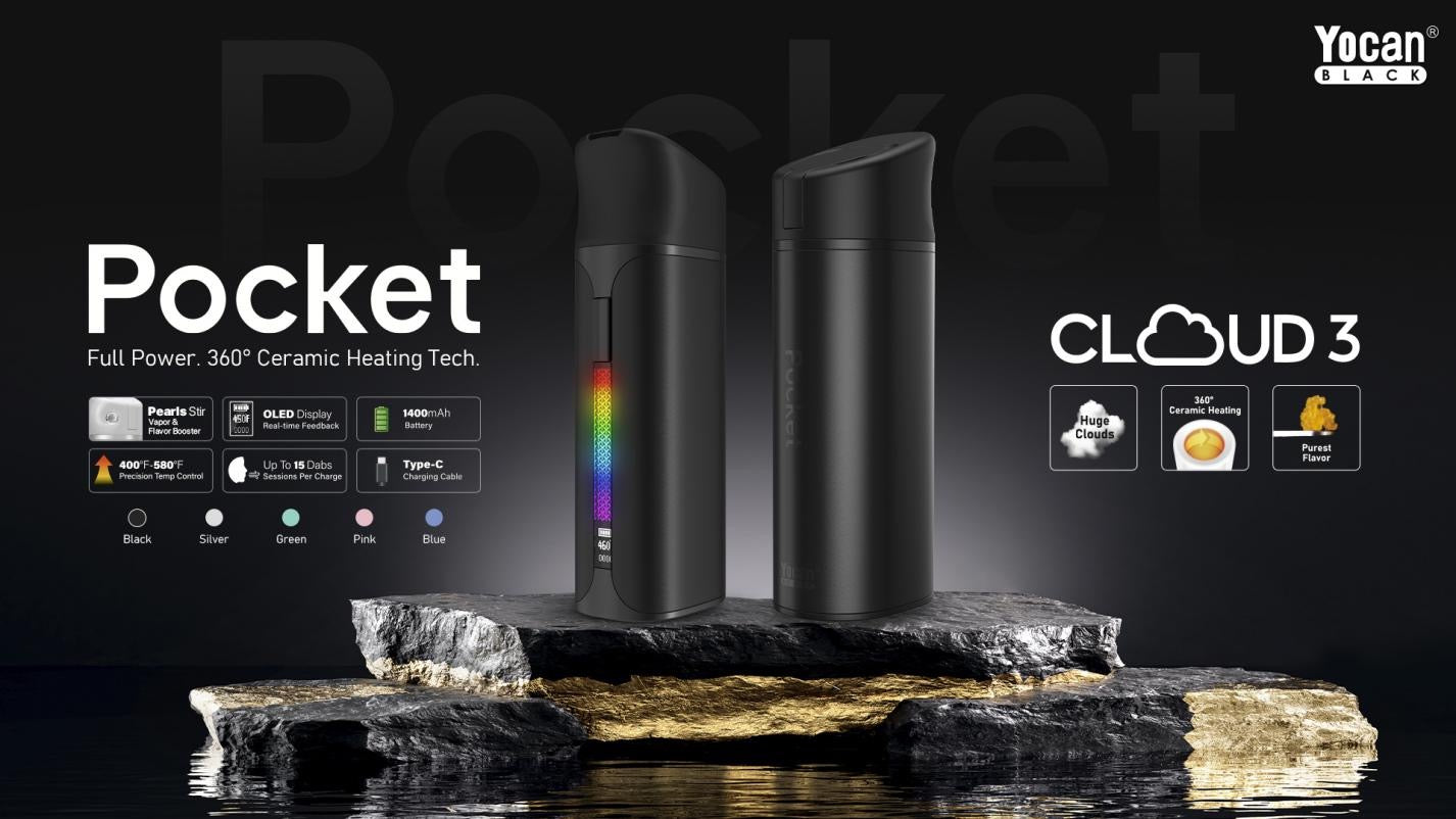 Yocan Black Pocket Concentrate Vaporizer