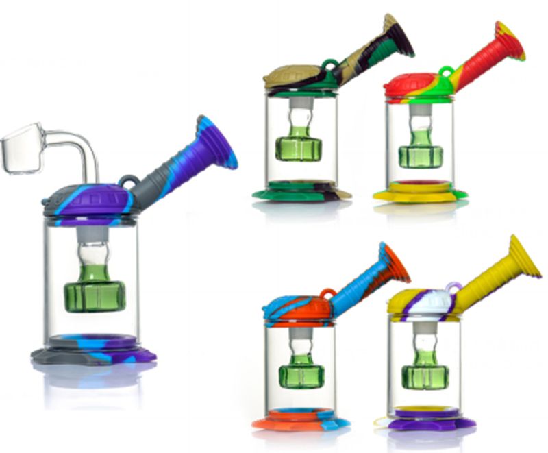 SILICONE WATER PIPE 5 INCH