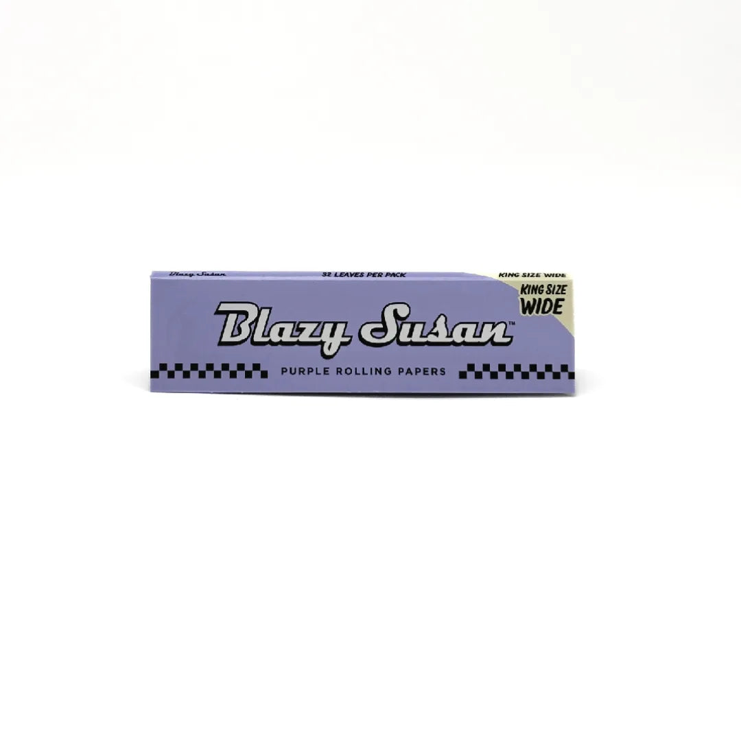 Blazy Susan Purple King Size Wide Paper 50ct