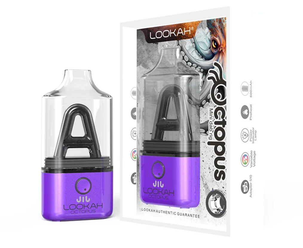 Lookah Octopus Best Smallest Electric Dab Rig