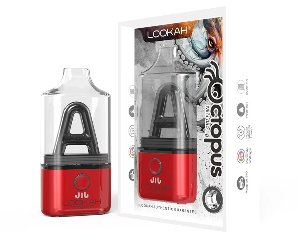 Lookah Octopus Best Smallest Electric Dab Rig