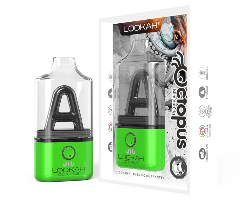 Lookah Octopus Best Smallest Electric Dab Rig