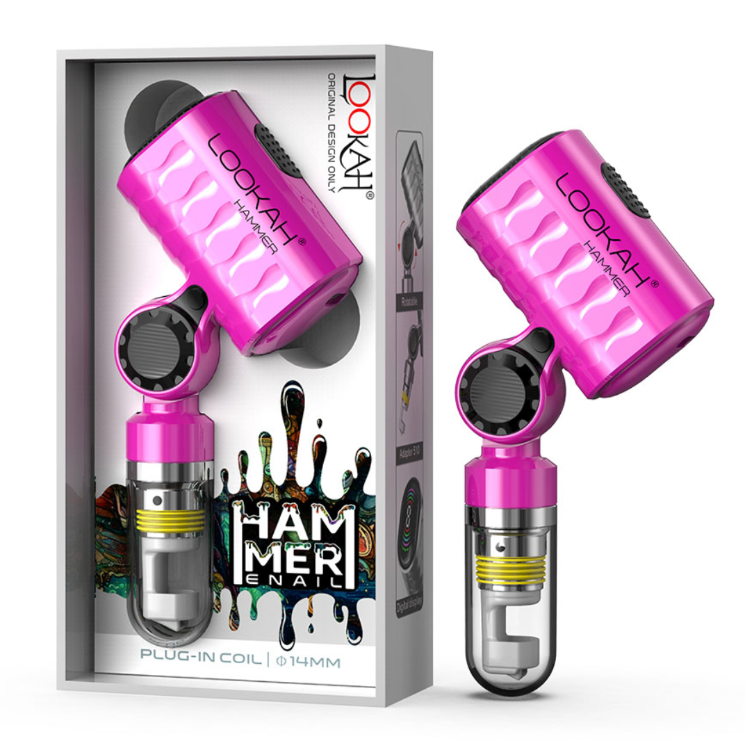 Lookah Hammer 14mm Portable Enail Banger for Dab Rig