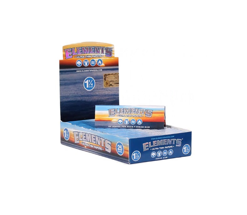 Elements Ultra Thin 1 1/4 Paper 25pk