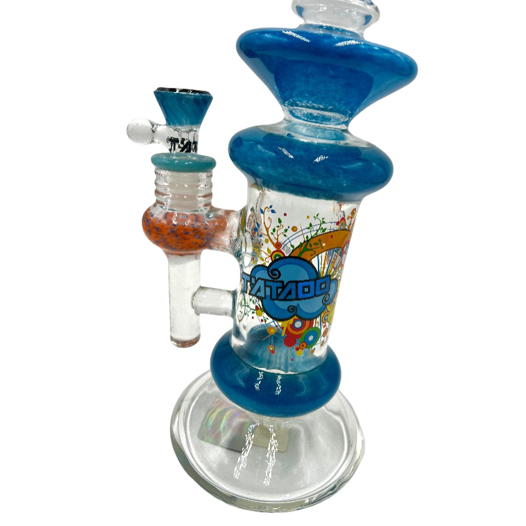12" Tattoo Retro Art Design Water Pipe (C301)