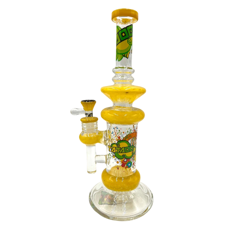 12" Tattoo Retro Art Design Water Pipe (C301)
