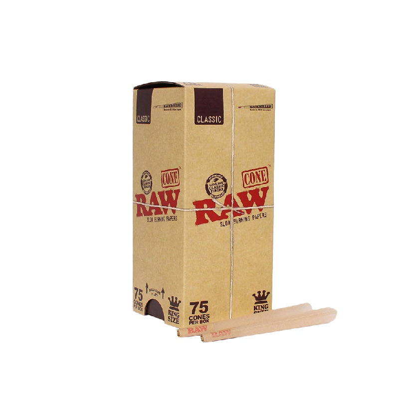 RAW Classic King Size Cone 75ct
