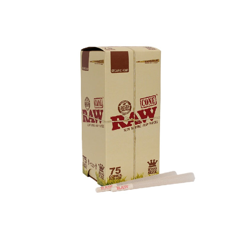 RAW Organic King Size Cone 75ct