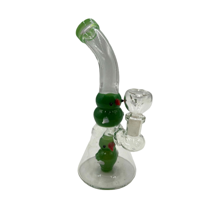7" Curved Mouth Duck Beaker Water Pipe