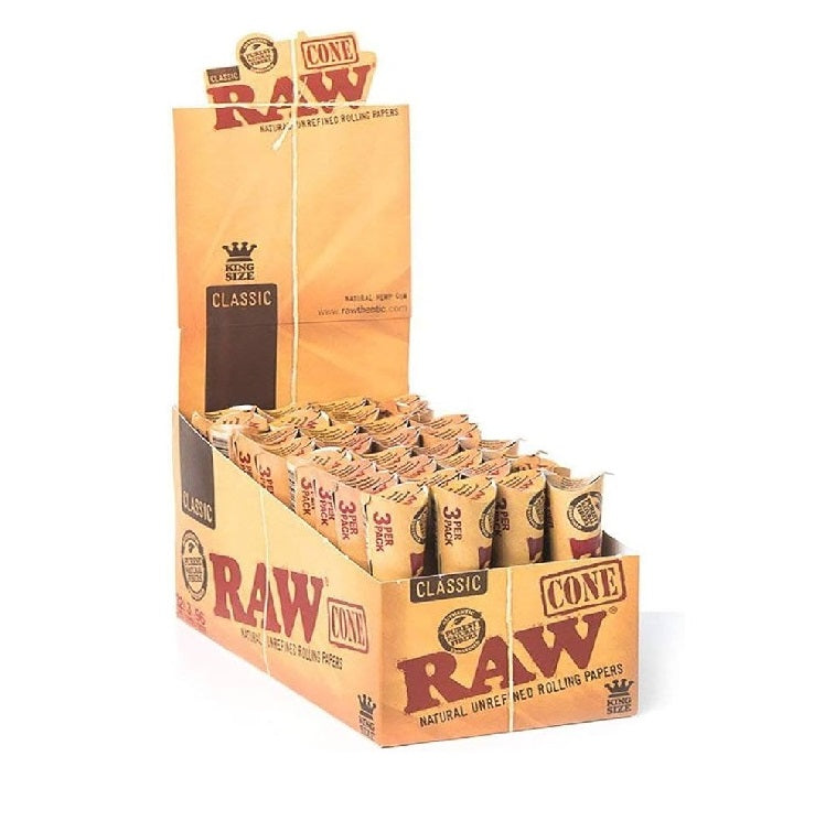 RAW Classic King Size Cone 3ct