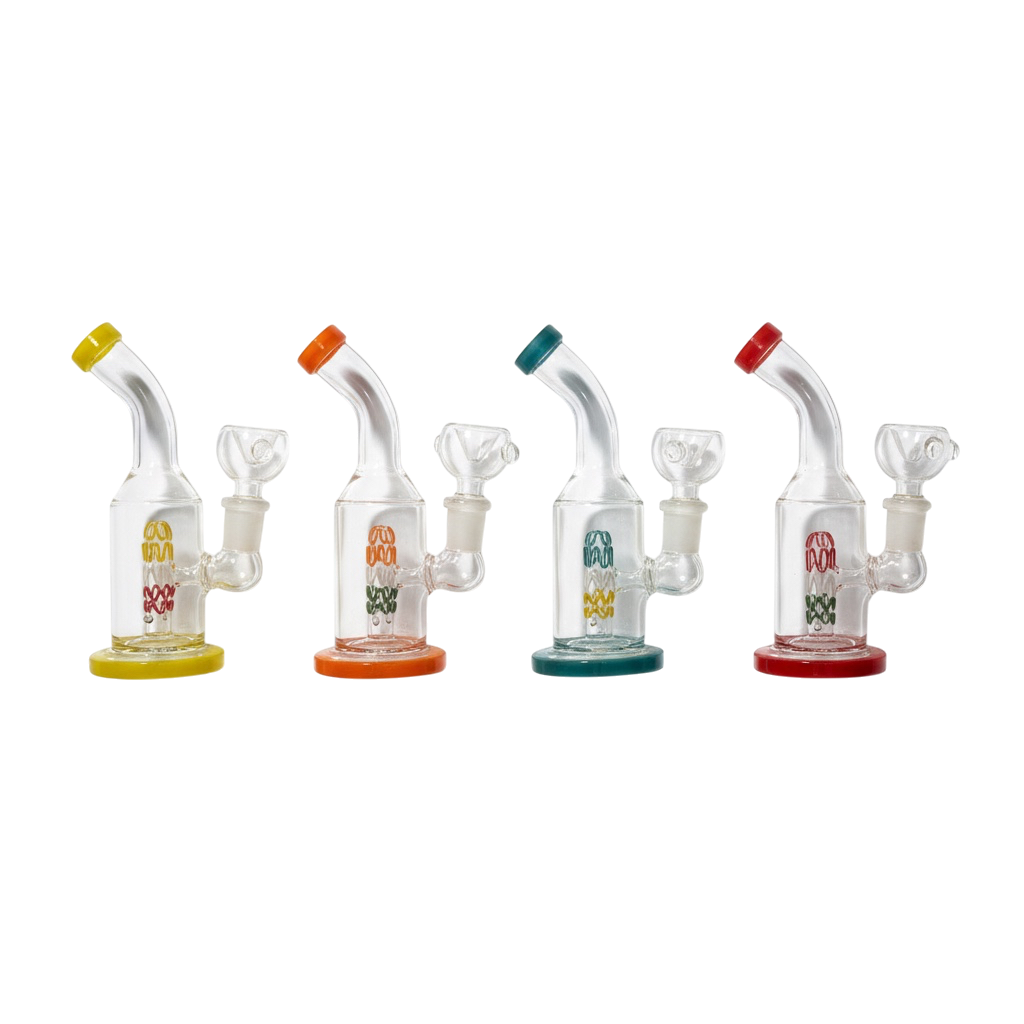 6 INCH WATER PIPE COLOR PERC INSIDE 