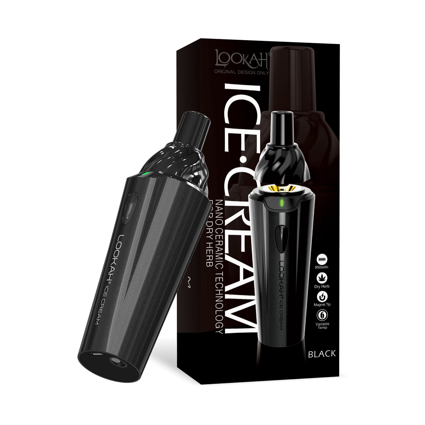 LOOKAH Ice Cream Dry Herb Vaporizer