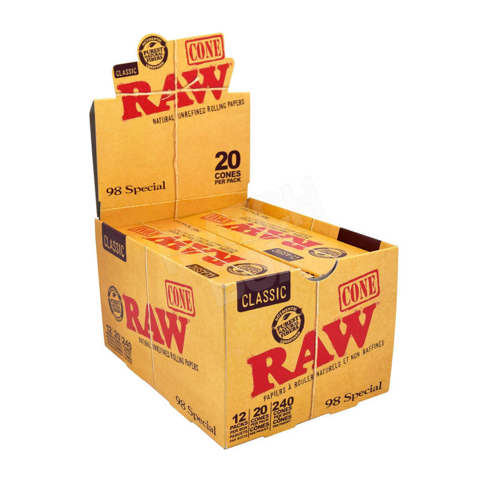 RAW Classic 98 Special Cone 20ct