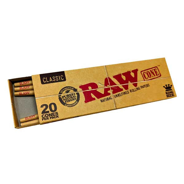 RAW Classic King Size Cone 20ct