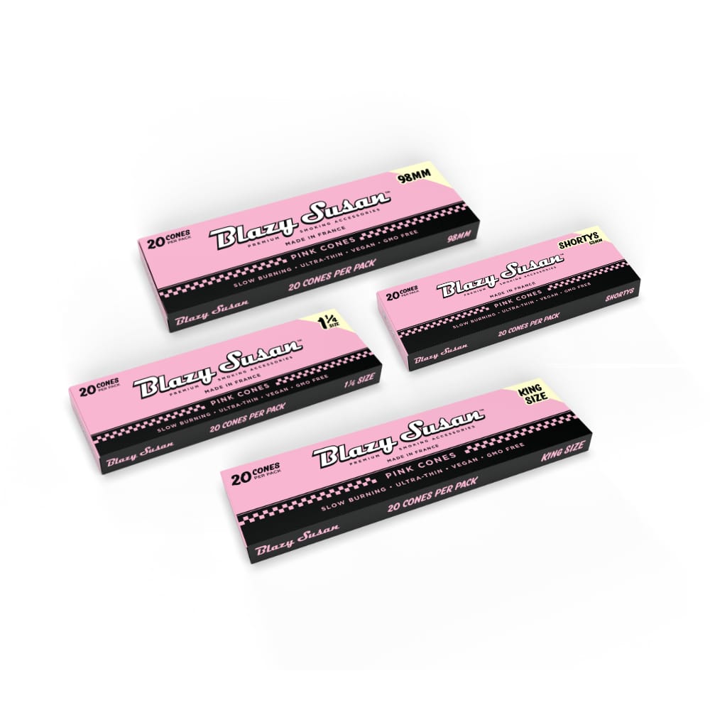 Blazy Susan Pink Cone 20ct