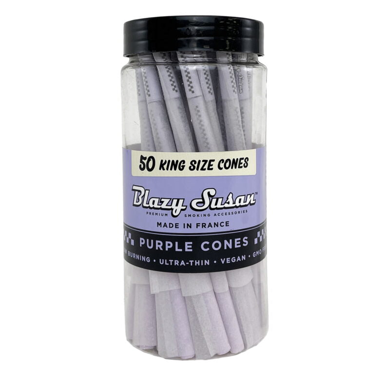 Blazy Susan Purple King Size Cone 50ct