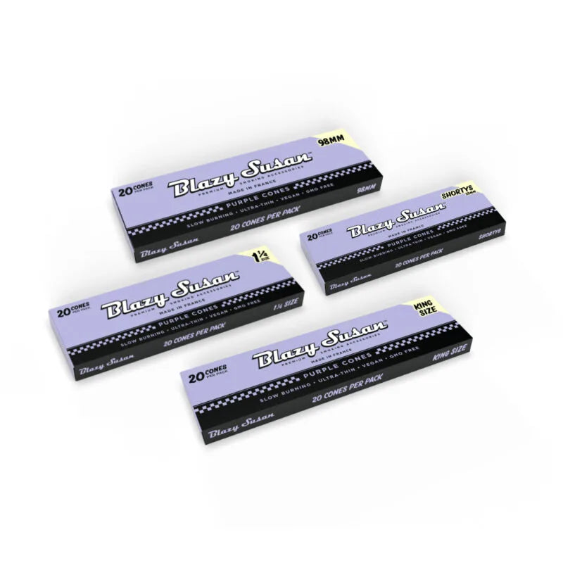 Blazy Susan Purple Cone 20ct
