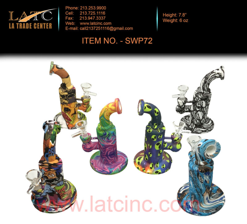 WATER TRANSFER PRINTING SILICONE WATER PIPE