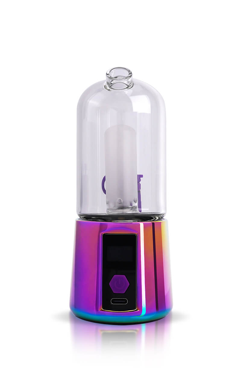 Bomb Portable Electric Dab Rig - Rainbow