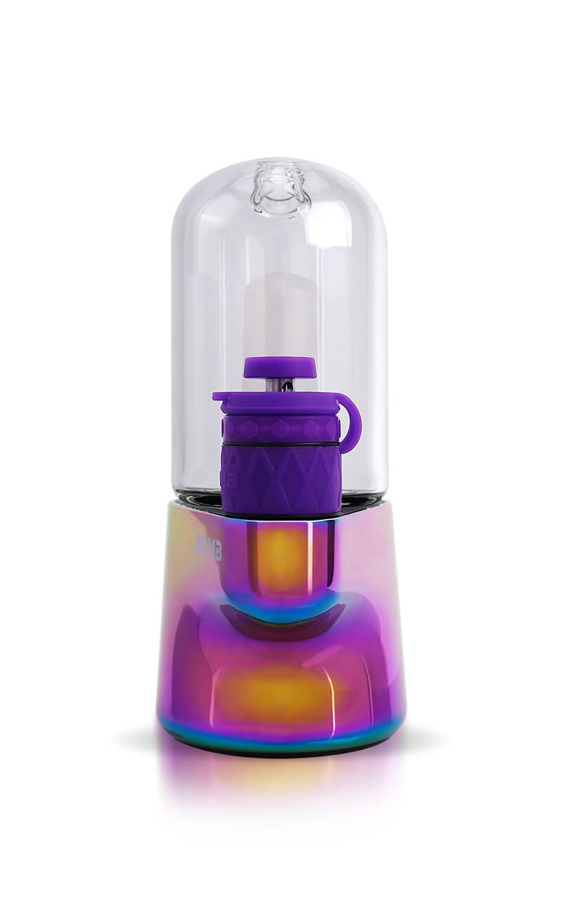 Bomb Portable Electric Dab Rig - Rainbow