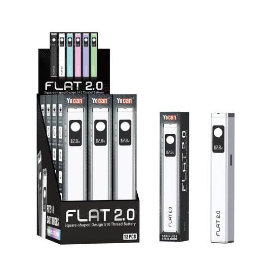 Yocan FLAT 2.0 Dab Pen 510 Thread Battery