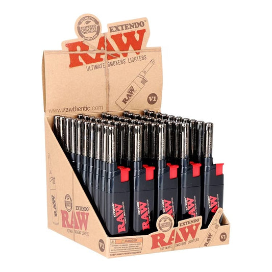 RAW Black Extendo Lighter 50ct