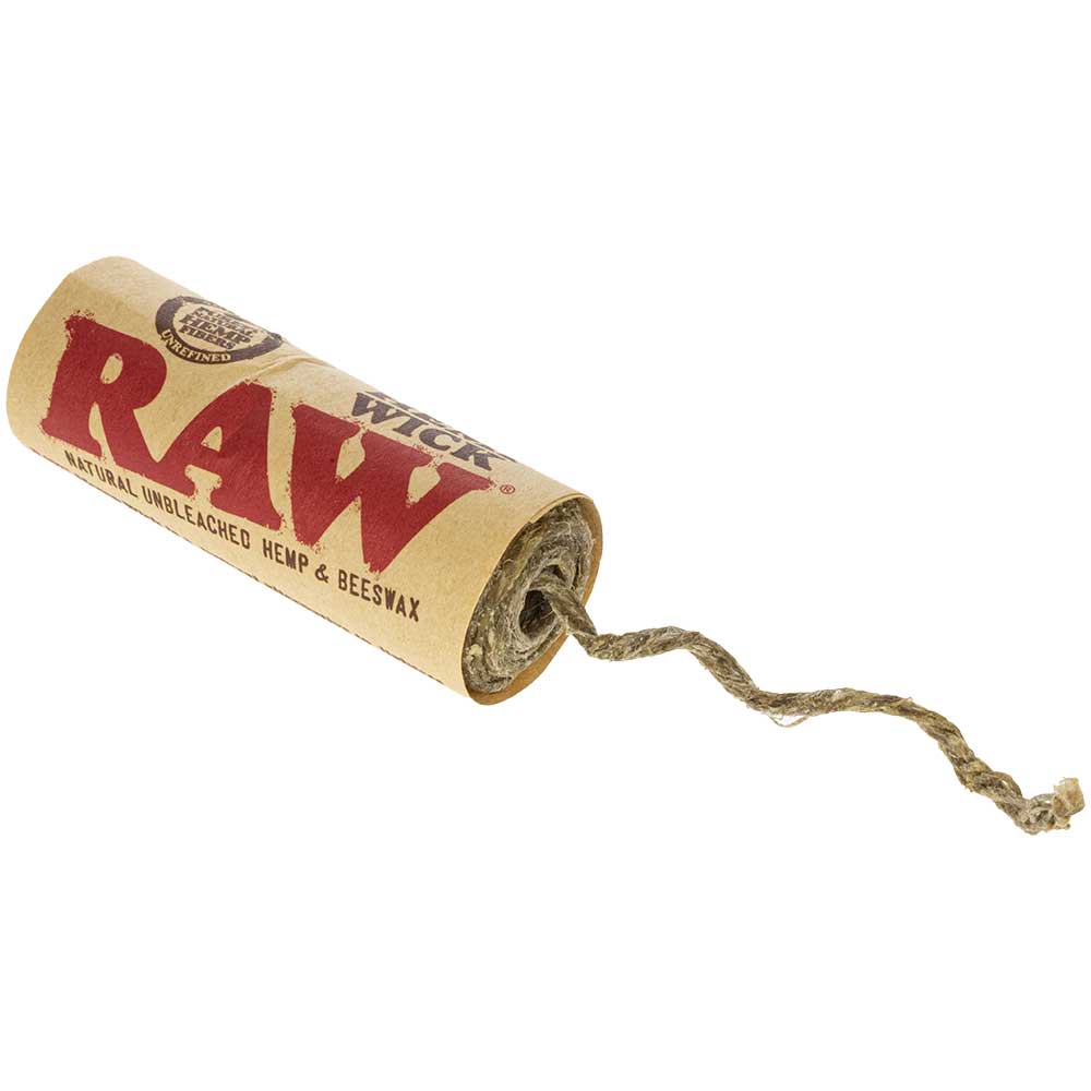 RAW Hemp Wick 20ft 20ct