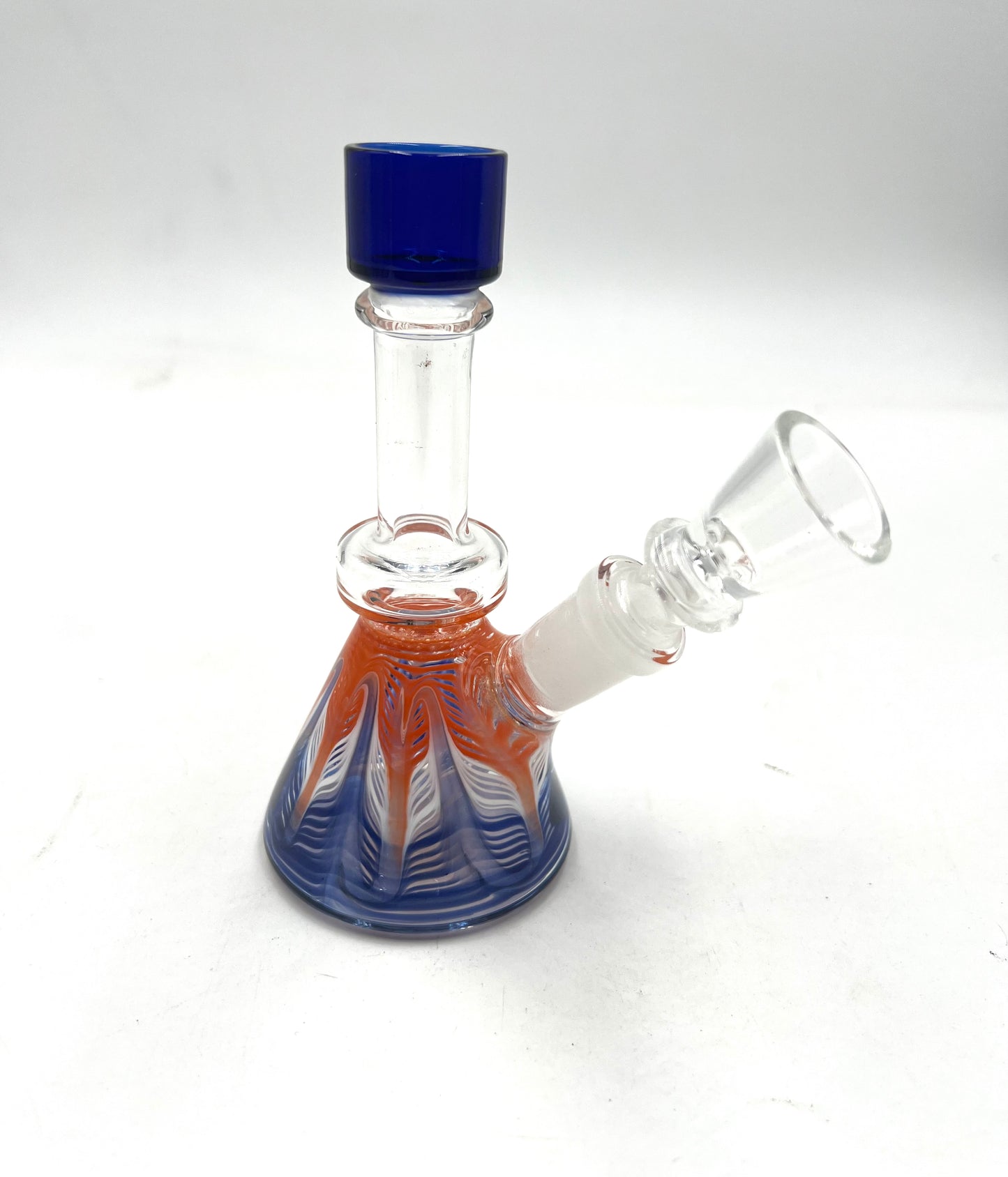 5" Mini Wrap & Rake Beaker Water Pipe