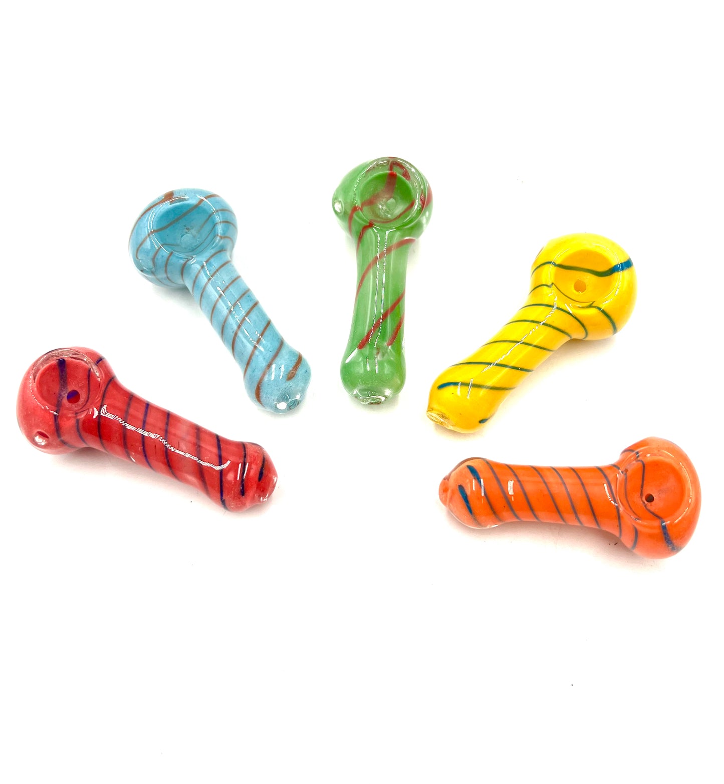 2.5" Full Color & Spiral Hand Pipe