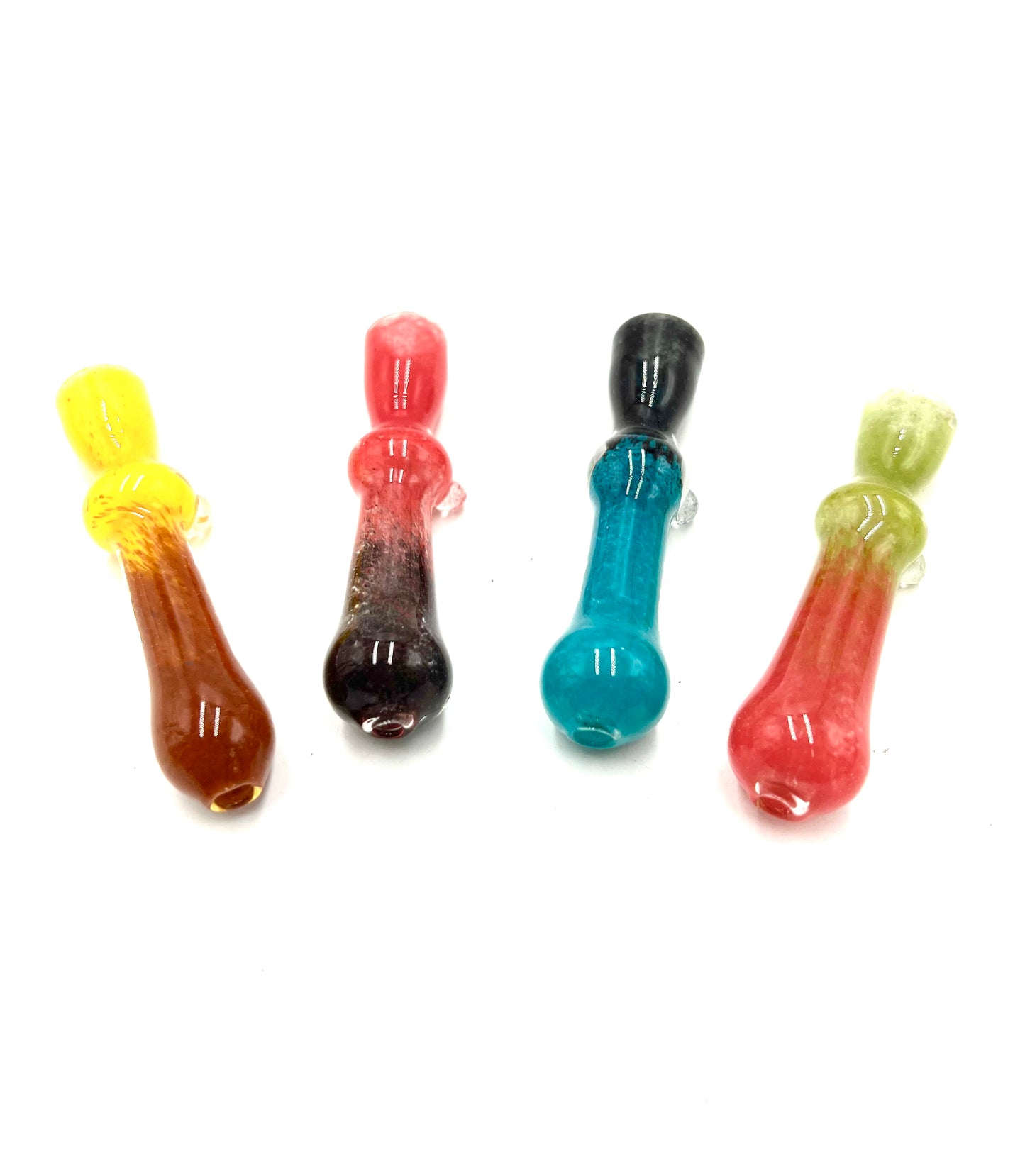 3.5" Frit Color Middle Bubble Chillum