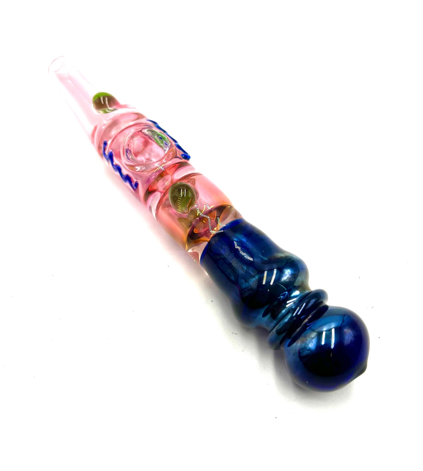 8" Color Top Narrow Body Rose Gold Fumed Steamroller