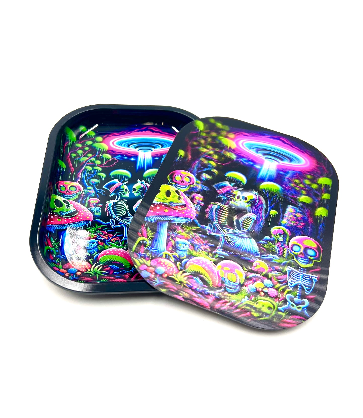 3D Magnetic Lid Small Rolling Tray